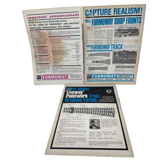 Model Railway News Hobby Magazine Lot of 3 May 1967 March 1969 October 1969 - Picture 5 of 8